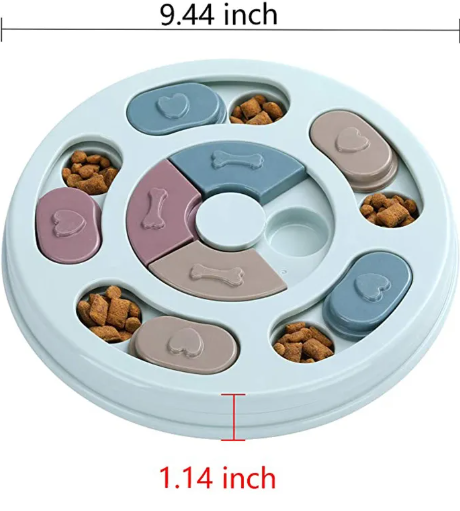 Pawsitive Mind Puzzle Feeder Bowl