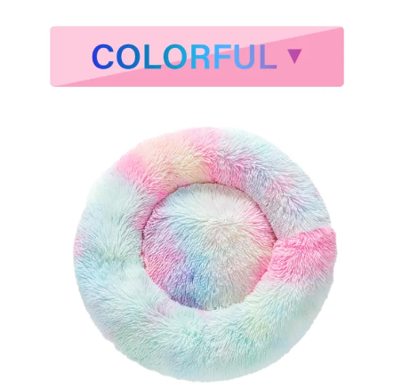 Pawsitive Mind Calming Donut Dog Bed