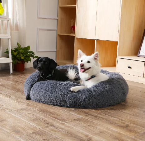 Pawsitive Mind Calming Donut Dog Bed